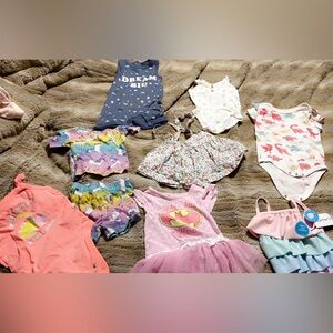 Baby girl bundle size 6-9 months